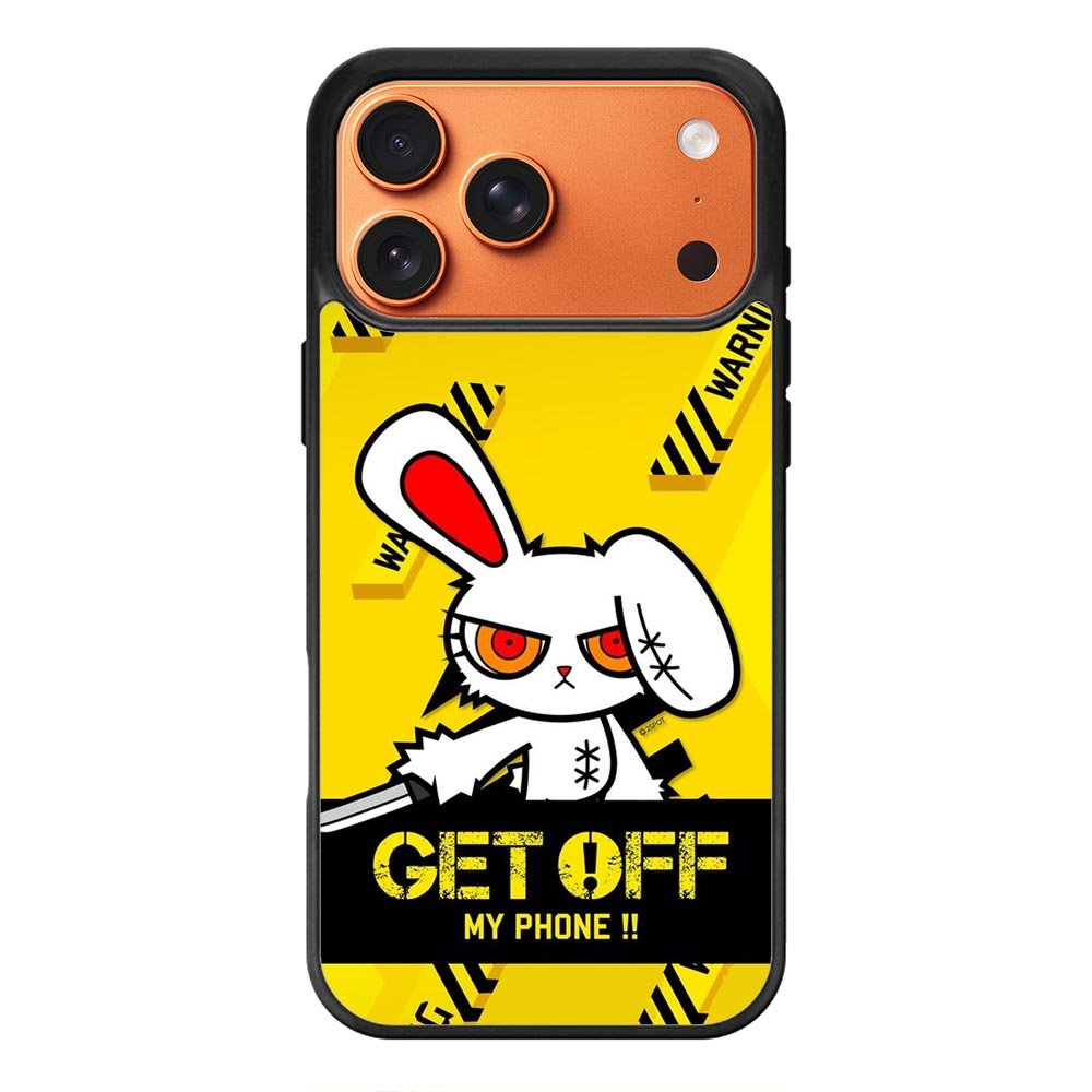 Get off my phone iPhone 17 Pro Case OV11096