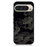 Dragon black and white Google Pixel 10 | Google Pixel 10 Pro Case OV11078