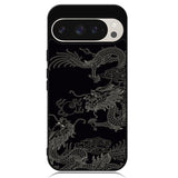 Dragon black and white Google Pixel 9 | Pixel 9 Pro Case OV11078