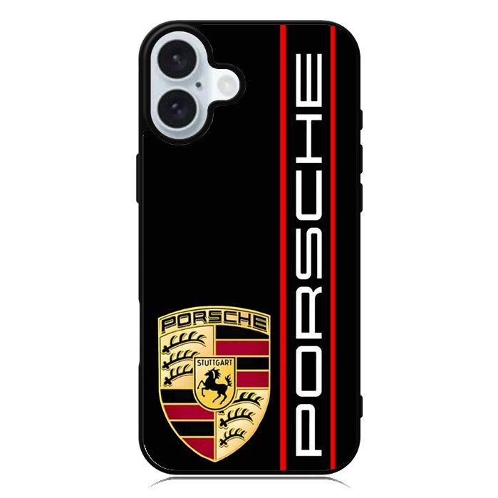 Stripes Porsche Unique iPhone 16 Plus Case