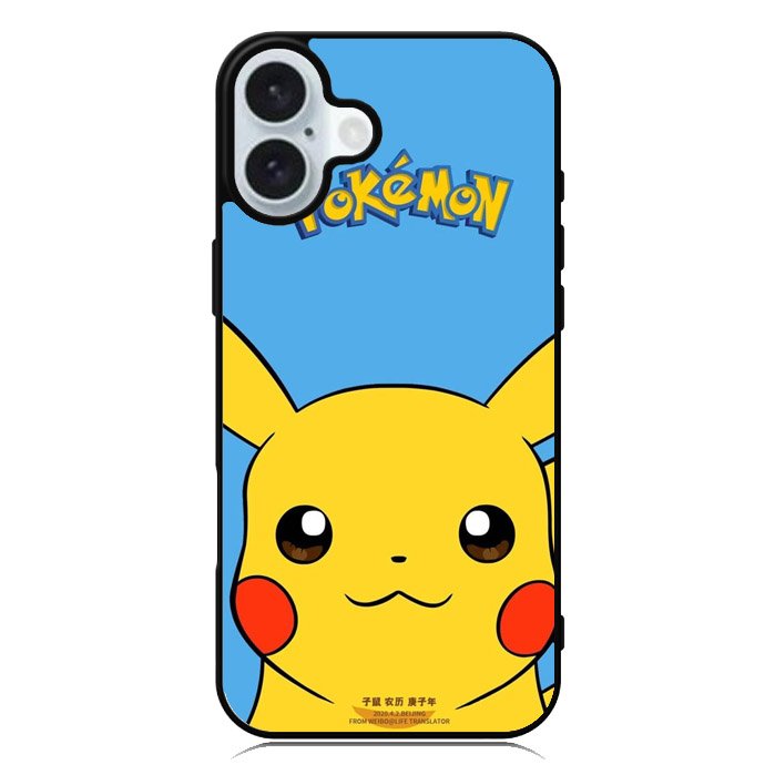 Pokemon Pikachu iPhone 16 Case QC11004