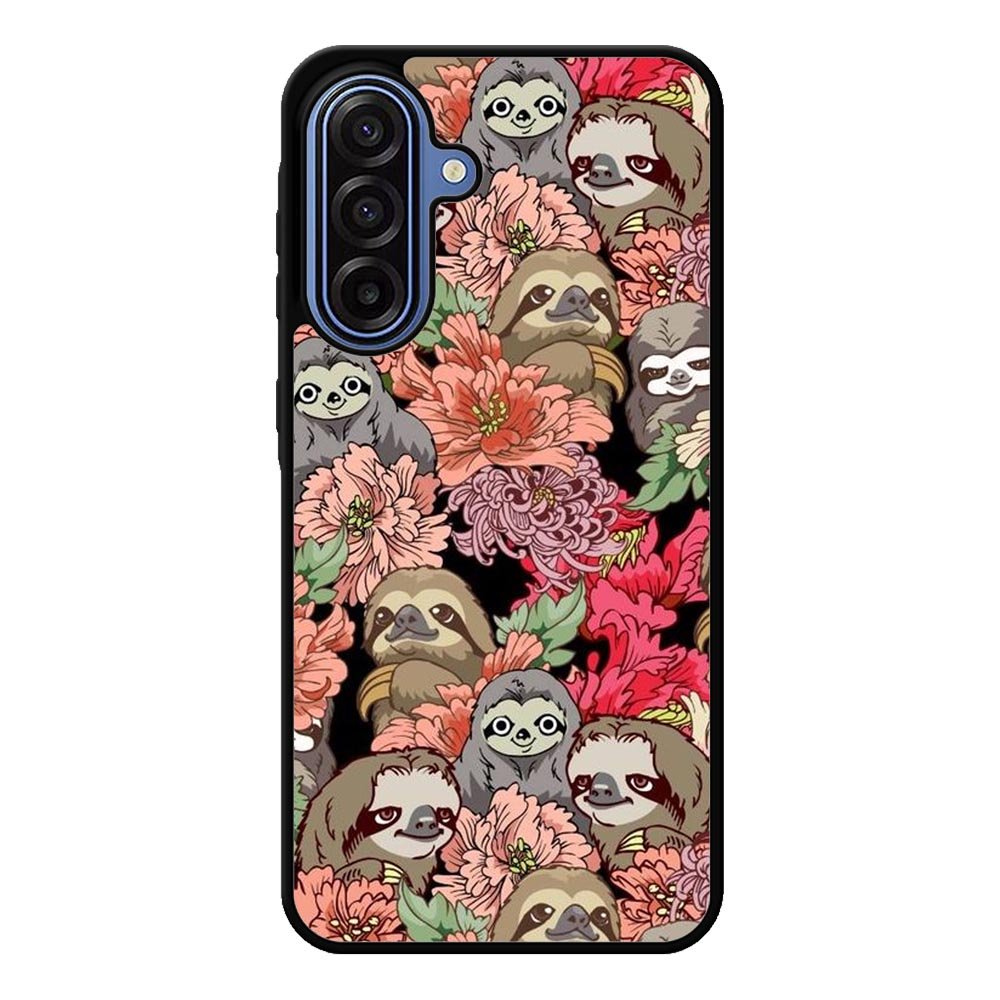 Sloth Flower Samsung Galaxy A17 Case QC11030