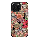 Sloth Flower iPhone 16 Pro Case OV11030