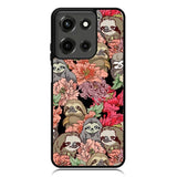 Sloth Flower Motorola Moto G 5G 2025 Case OV11030