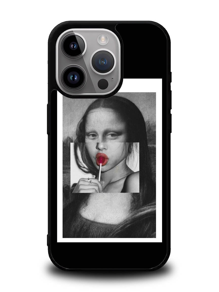 Aesthetic Art Mona lisa iPhone 14 Pro Max Case QC11232