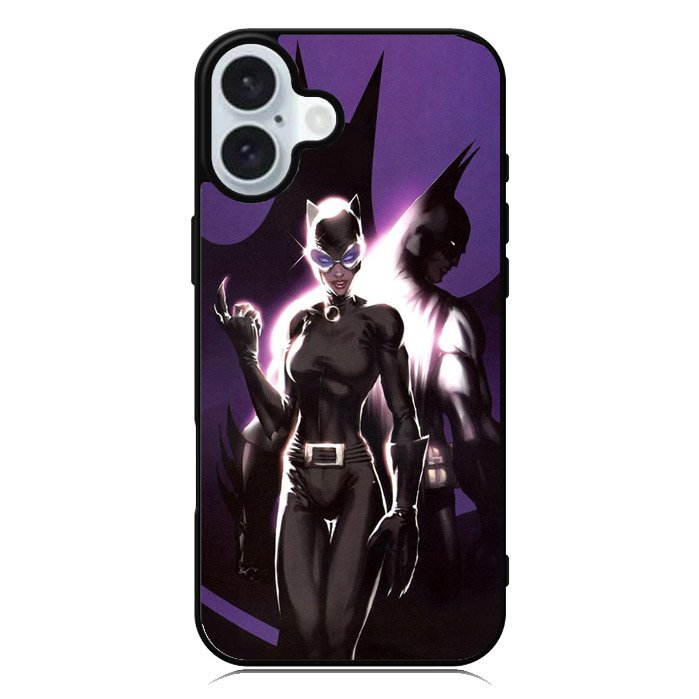 Batman and Catwoman iPhone 16 Plus Case QC11153