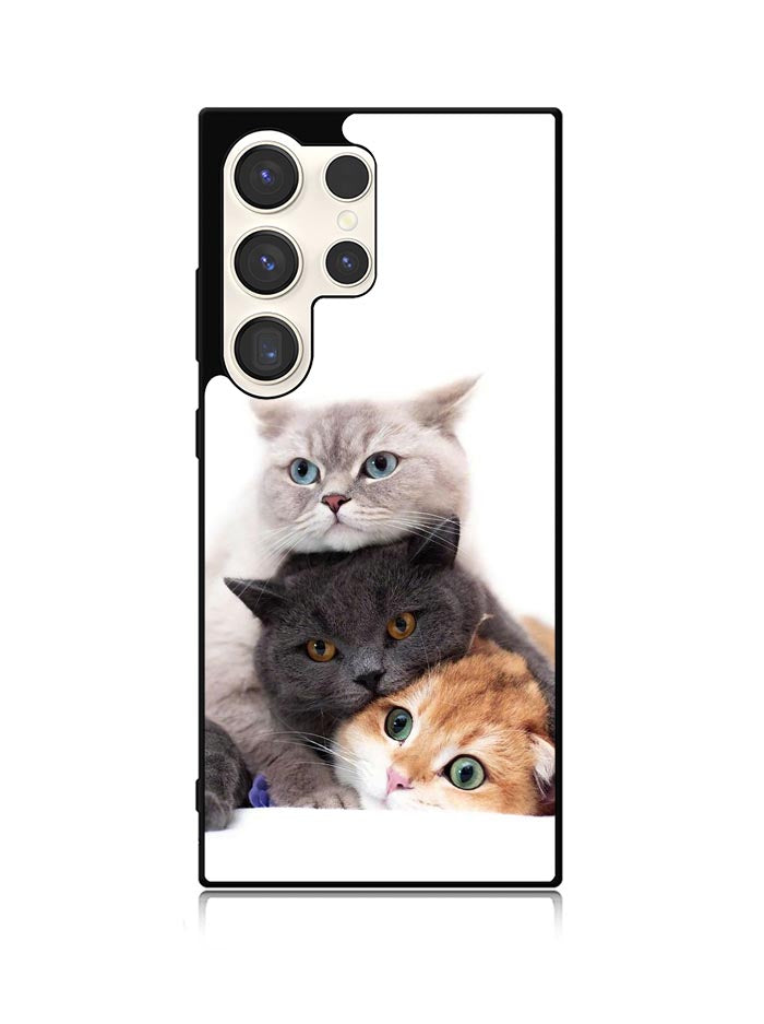 Cat Cute Samsung Galaxy S23 Ultra 5G Case QC11192