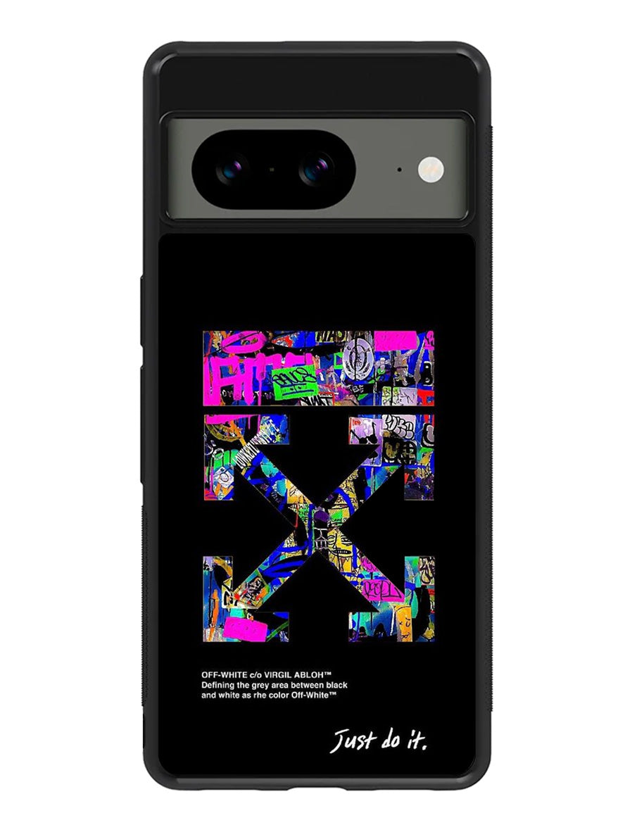 Off White Google Pixel 8 Case QC10989