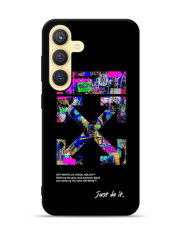 Off White Samsung Galaxy S24 5G Case OV10989