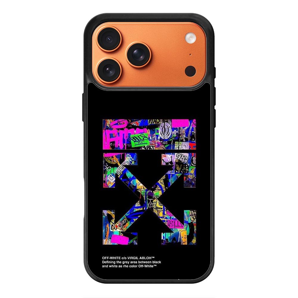 Off White iPhone 17 Pro Max Case QC10989