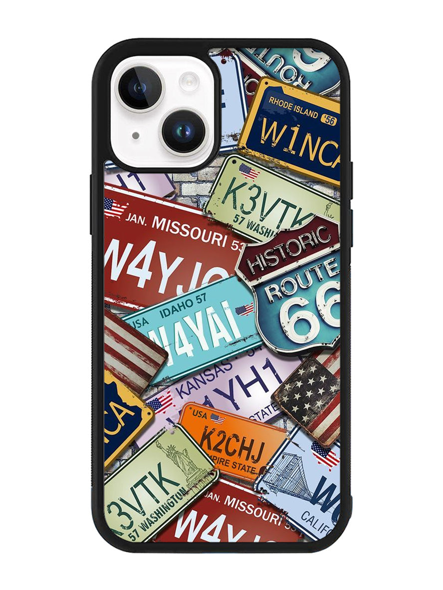 route 66 iPhone 14 Plus Case QC11017