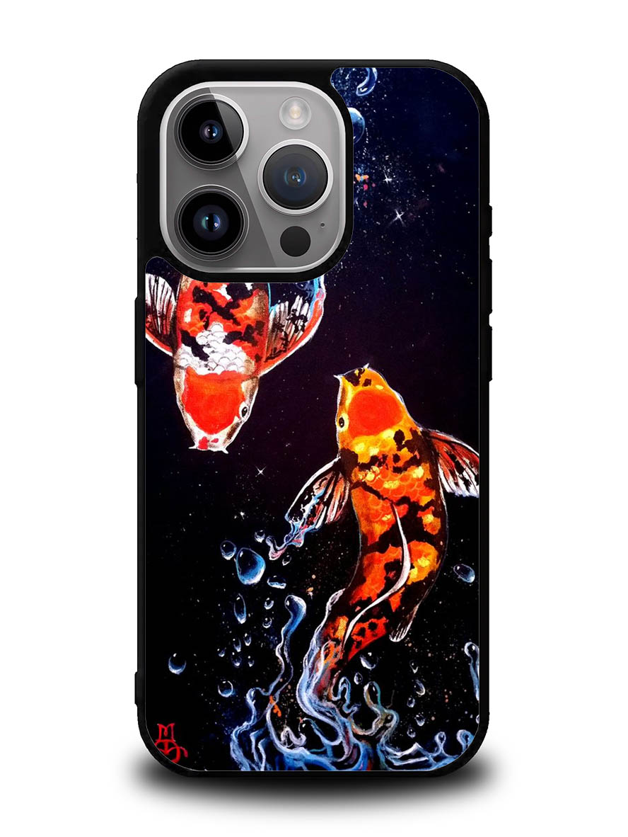 Fish koi iPhone 14 Pro Case QC11087