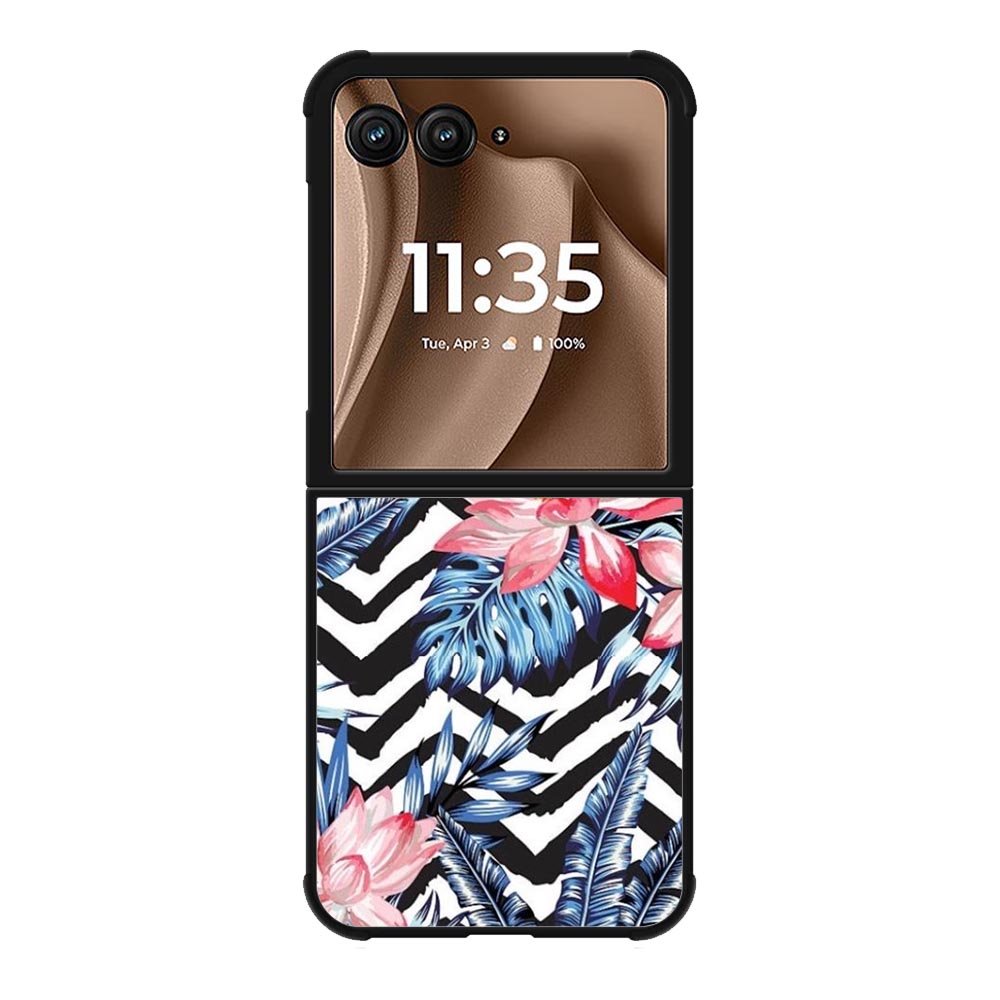 Tropical flower Motorola Moto RAZR Plus 2025 Case OV10947
