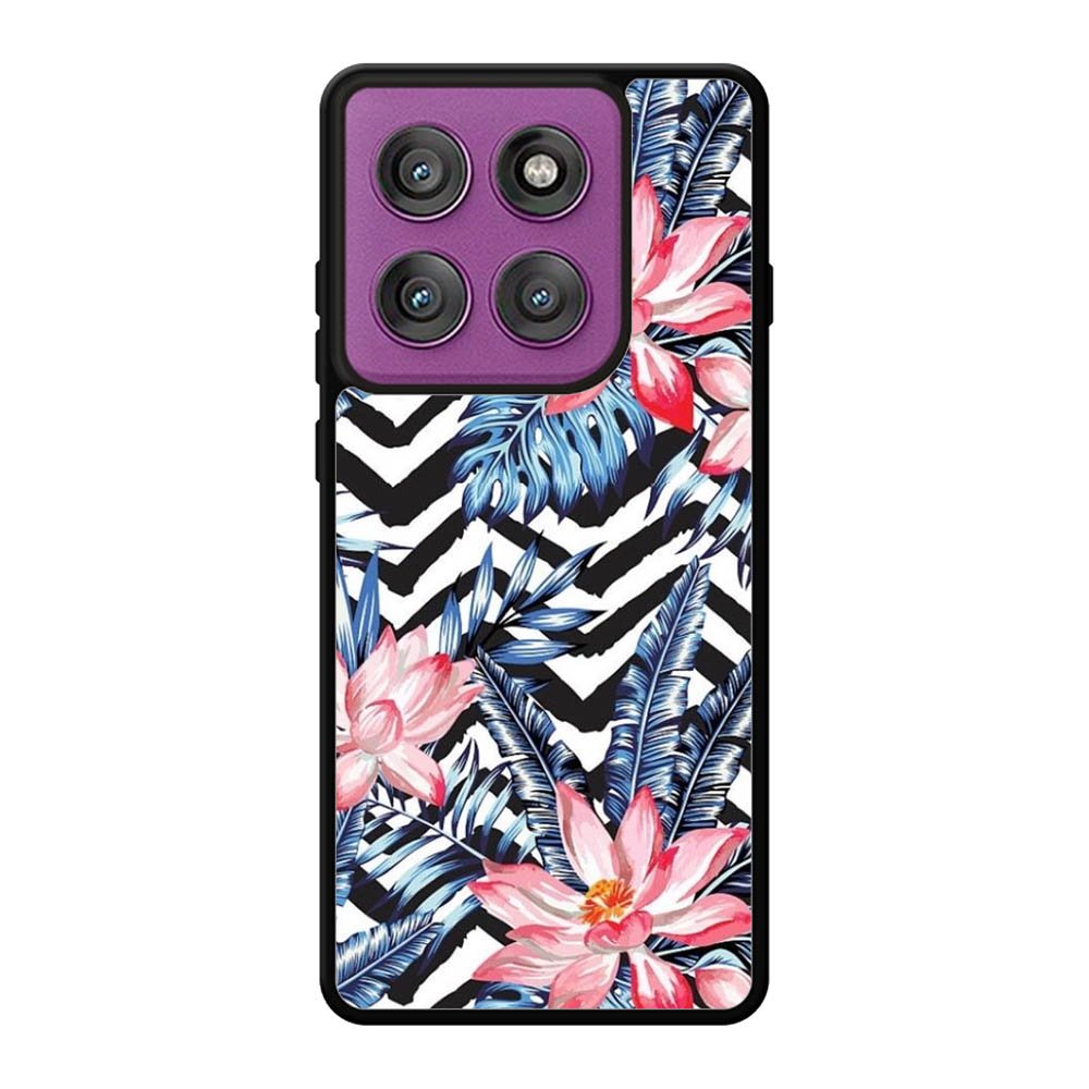 Tropical flower Motorola Moto Edge 60 Pro Case QC10947