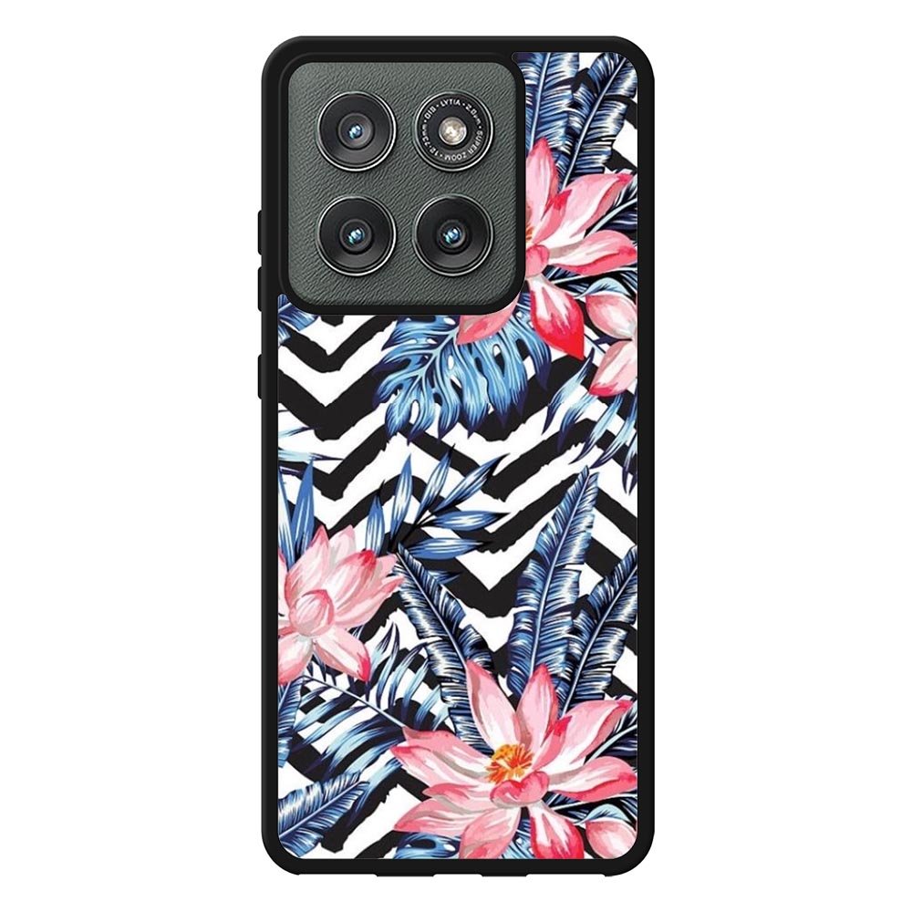 Tropical flower Motorola Moto Edge 2025 Case QC10947