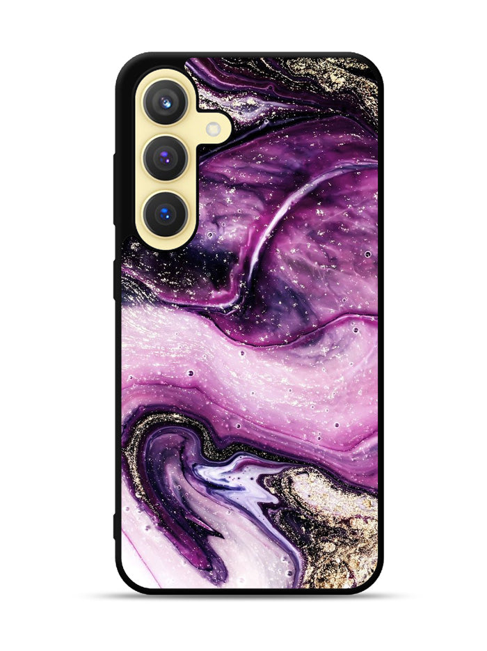 marble purple Samsung Galaxy S23 5G Case QC10964