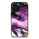 marble purple iPhone 16 Pro Case OV10964