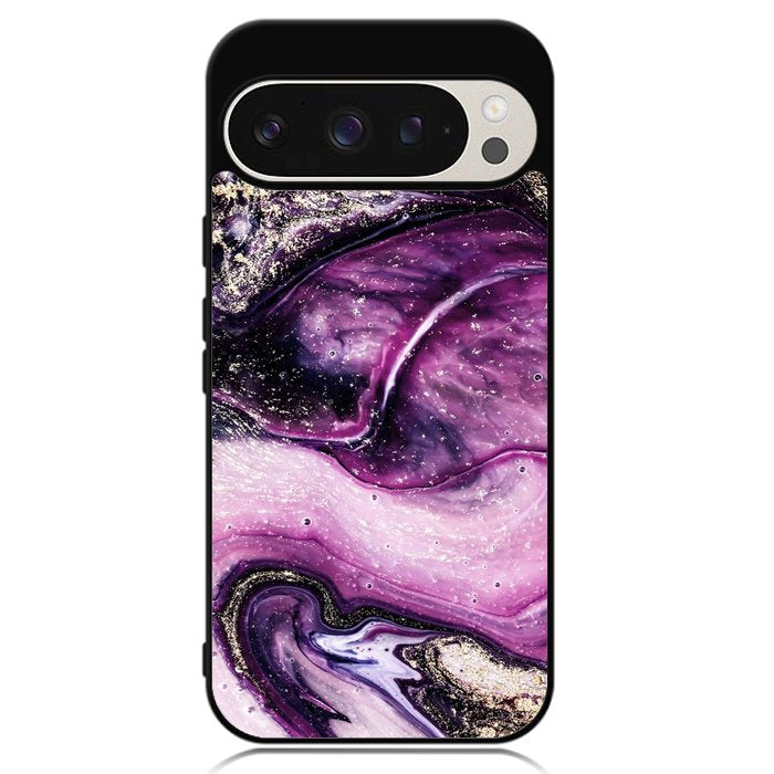 marble purple Google Pixel 9 Pro XL Case OV10964