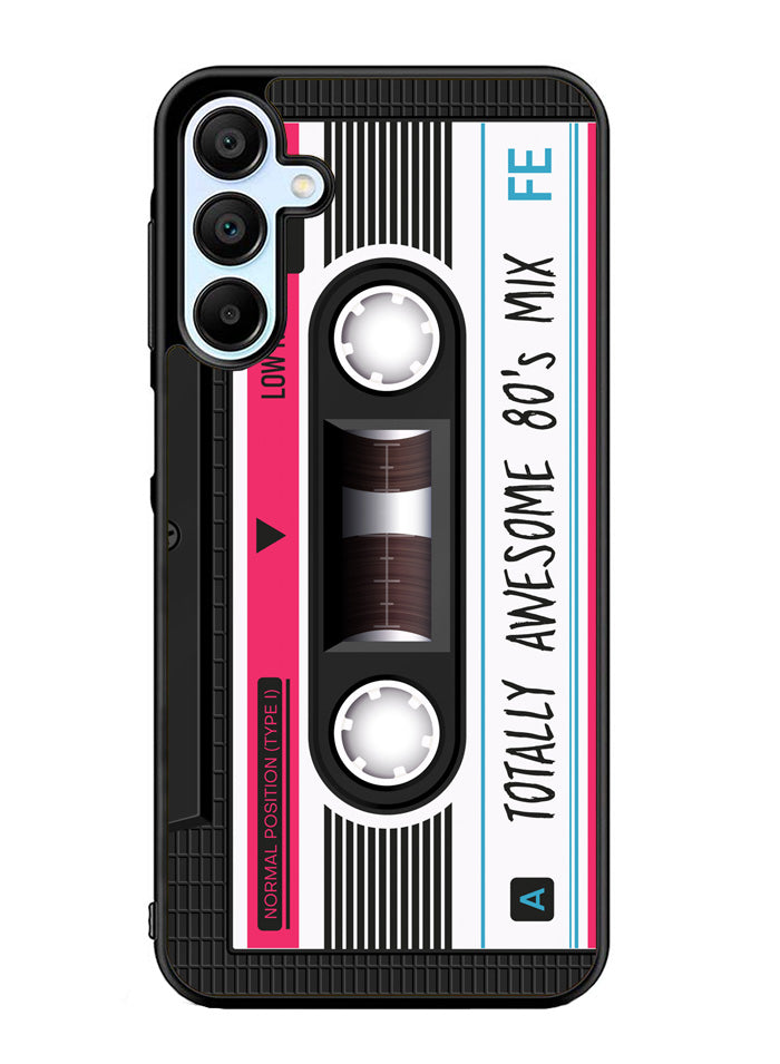 cassette tape pink Samsung Galaxy A35 5G Case OV11190