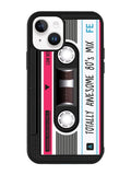 cassette tape pink iPhone 14 Case QC11190