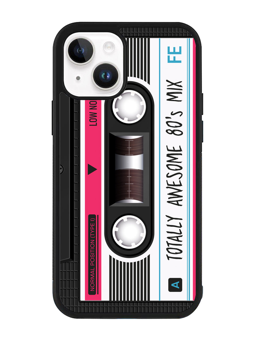 cassette tape pink iPhone 15 Plus Case OV11190