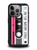 cassette tape pink iPhone 15 Pro Max Case OV11190