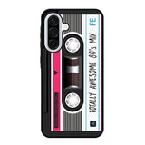 cassette tape pink Samsung Galaxy A56 5G Case OV11190