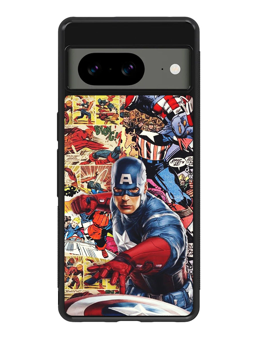 Captain America Google Pixel 8 Case QC11189