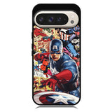 Captain America Google Pixel 10 | Google Pixel 10 Pro Case OV11189