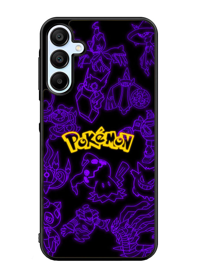 Pokemon light neon Samsung Galaxy A35 5G Case OV11003