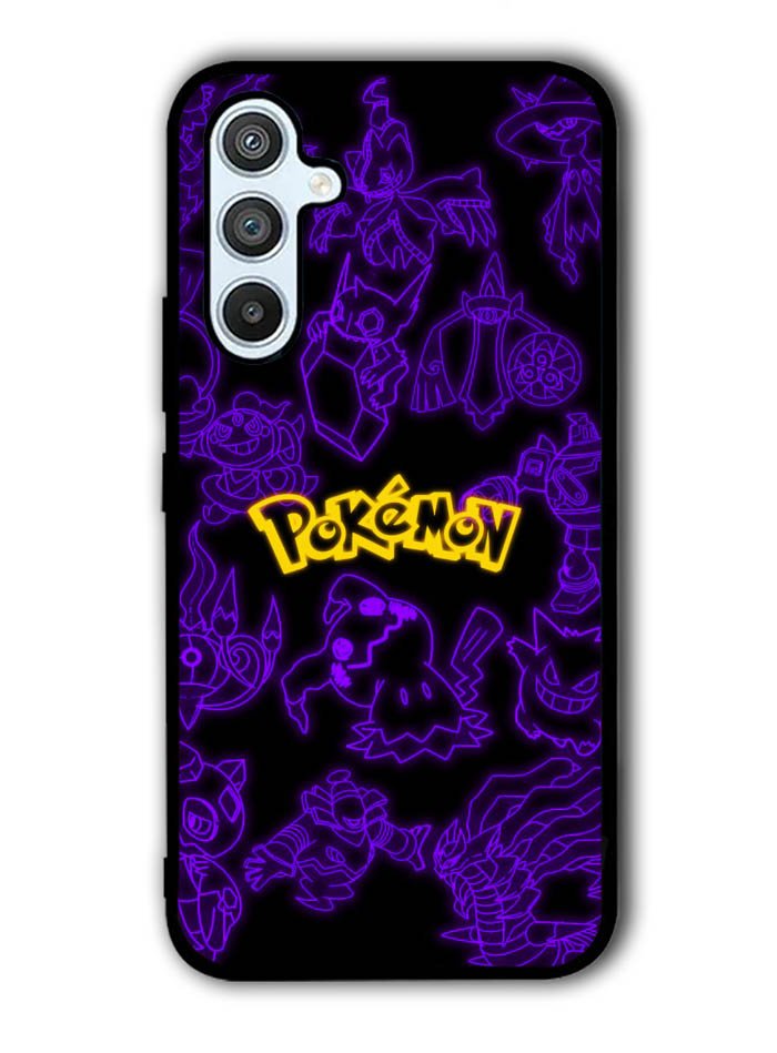 Pokemon light neon Samsung Galaxy A54 5G Case OV11003