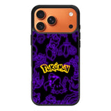 Pokemon light neon iPhone 17 Pro Max Case QC11003
