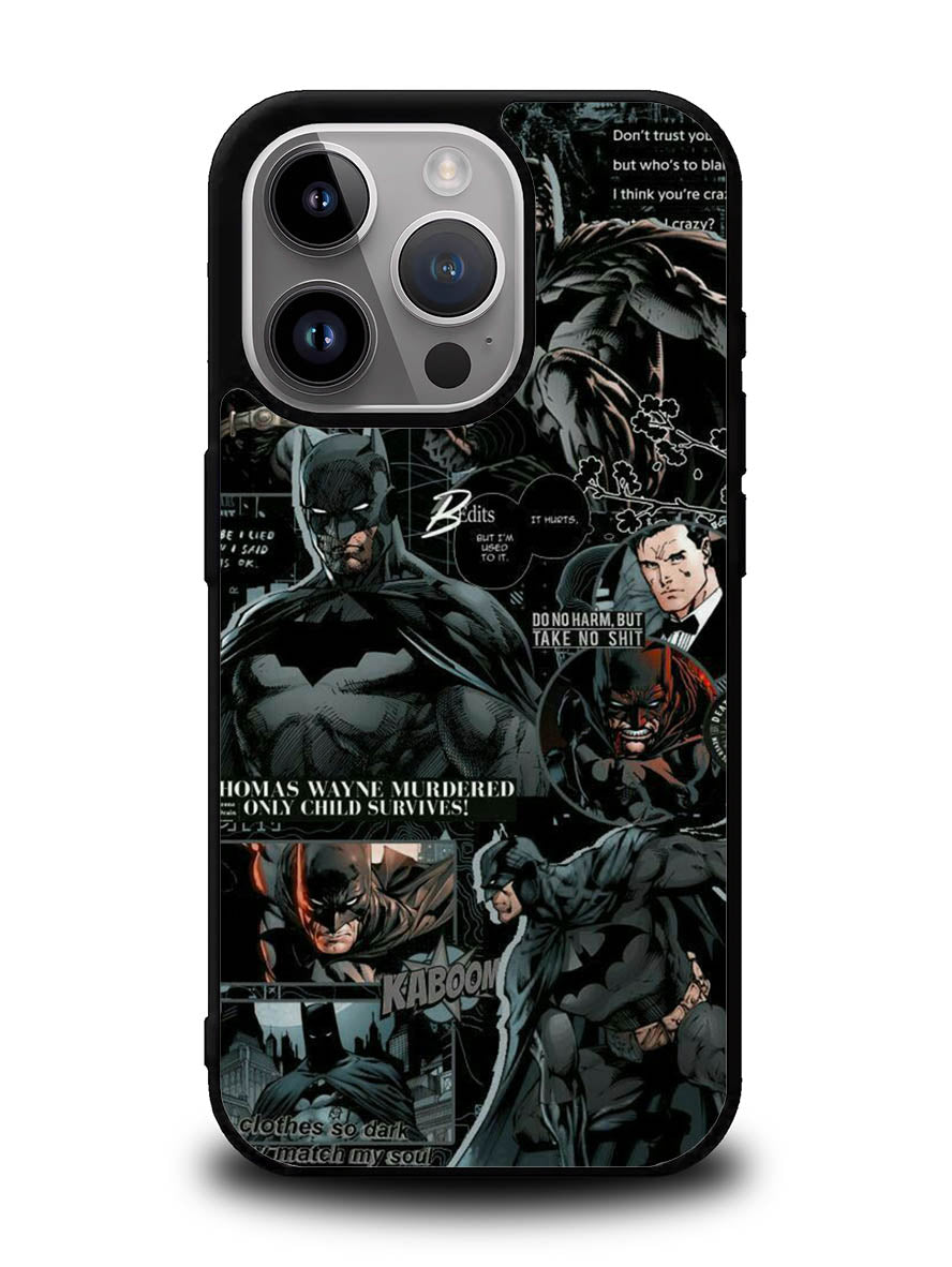 Comic Batman iPhone 14 Pro Max Case QC10918