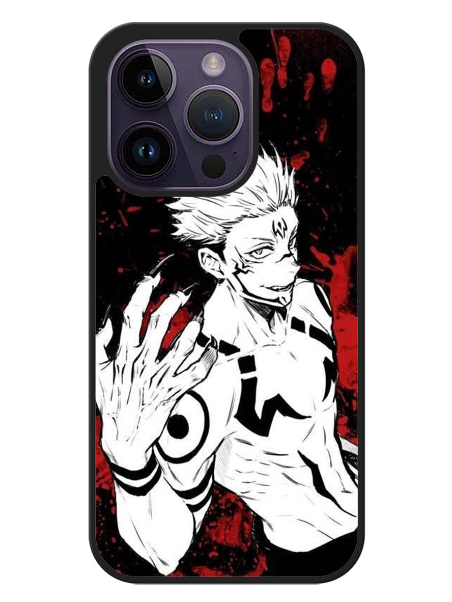 Sukuna jujutsu kaisen iPhone 14 Pro Case OV10835