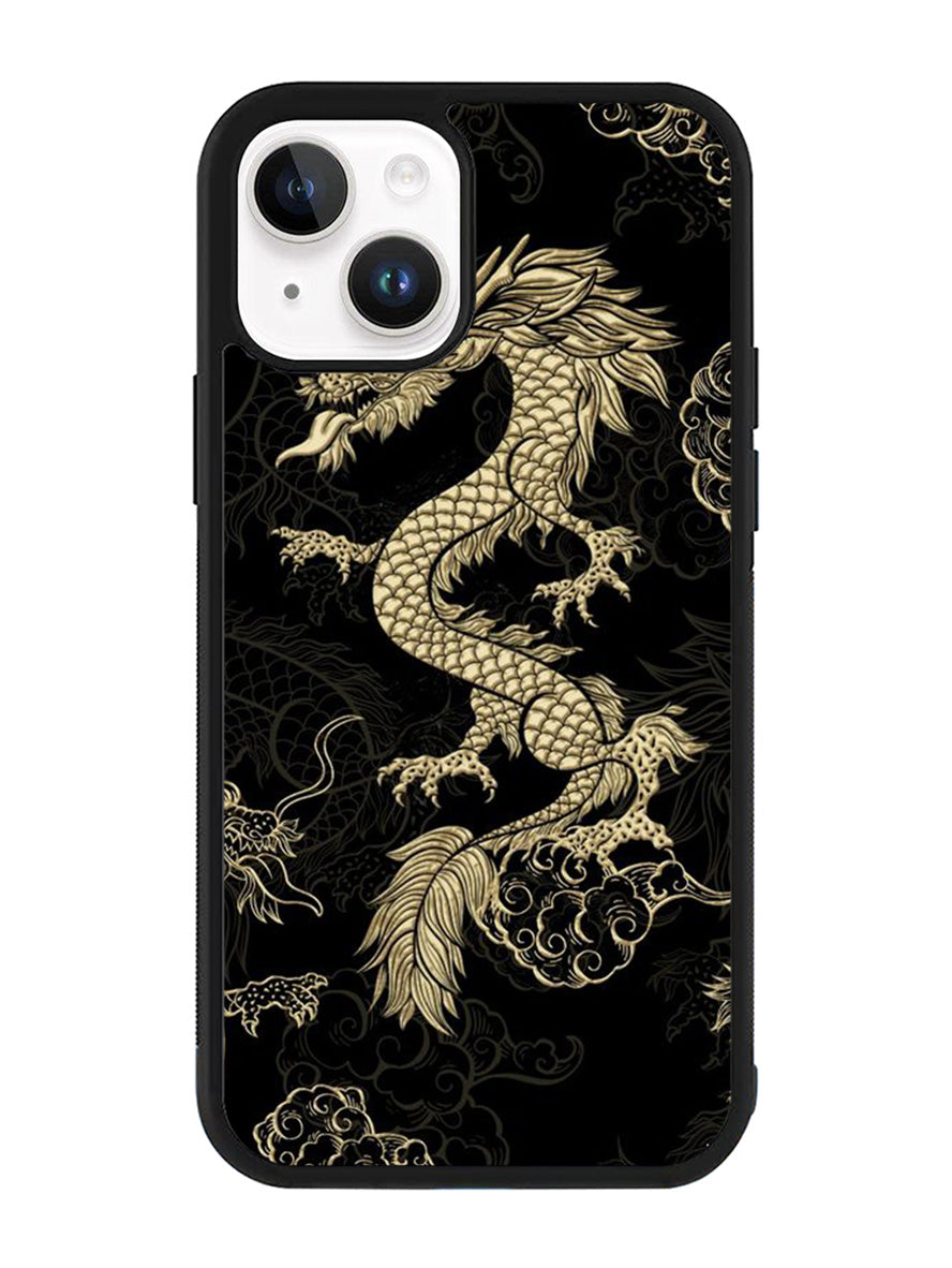 Dragon gold iPhone 14 Case QC10932