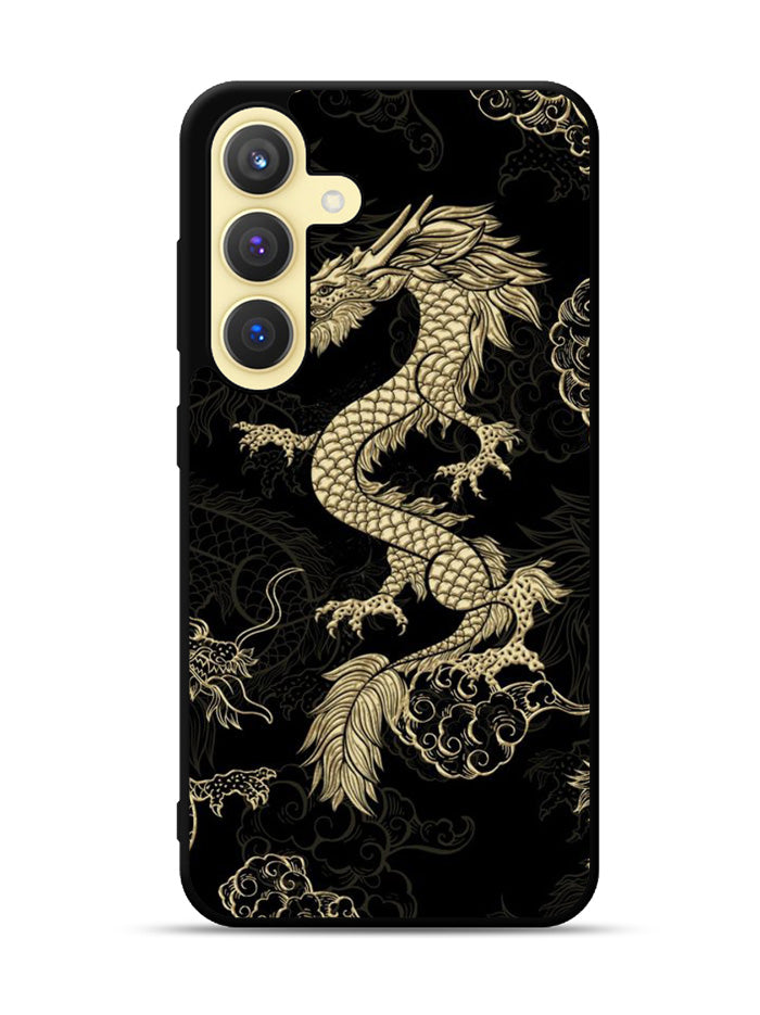 Dragon gold Samsung Galaxy S23 Plus 5G , Samsung Galaxy S23+ 5G Case QC10932