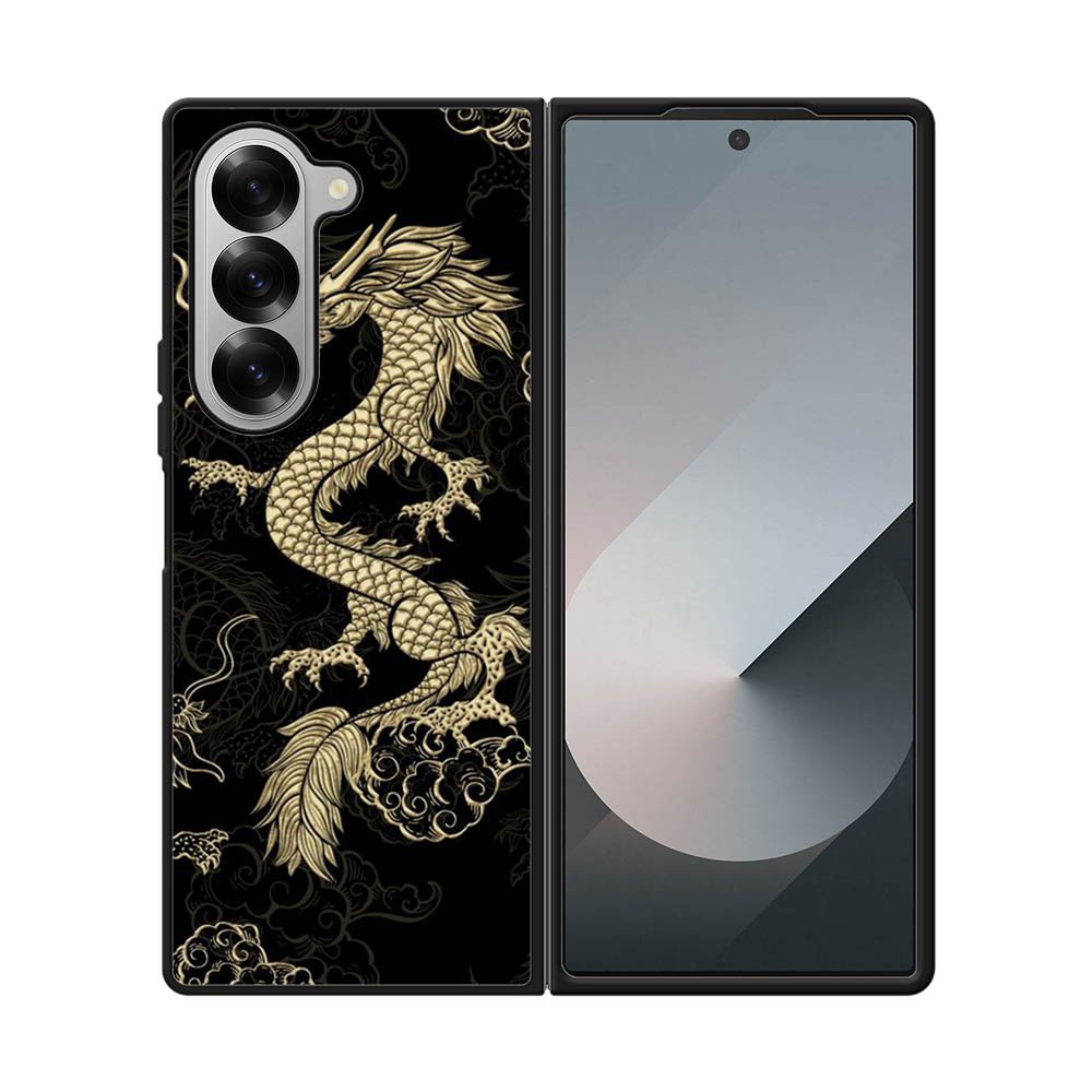 Dragon gold Samsung Galaxy Z Fold 7 5G Case OV10932