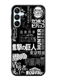 anime pattern Samsung Galaxy A15 5G Case OV10899