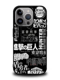 anime pattern iPhone 14 Pro Case QC10899