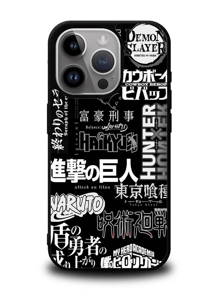 anime pattern iPhone 16 Pro Case OV10899