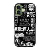 anime pattern iPhone 17 Case QC10899