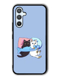 Twin cats Samsung Galaxy A54 5G Case OV10462