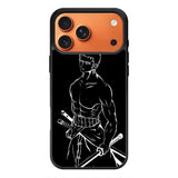 Zoro one piece iPhone 17 Pro Case QC10471