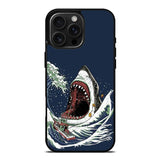 shark japanese wave iPhone 16 Pro Case OV10421