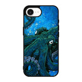 Blue octopus iPhone 17e Case OV10657
