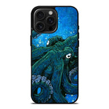 Blue octopus iPhone 16 Pro Max Case OV10657