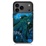 Blue octopus iPhone 17 Pro Case OV10657