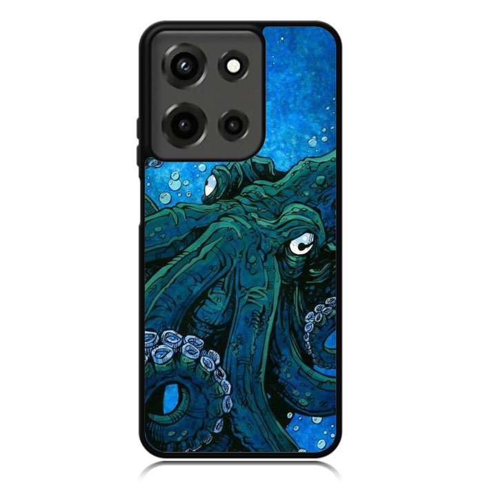 Blue octopus Motorola Moto G 5G 2025 Case OV10657
