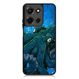 Blue octopus Motorola Moto G 5G 2025 Case OV10657