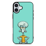 Squidward Tentacles iPhone 16 Plus Case QC10439
